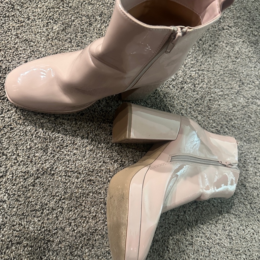 Nude Ankle Boots